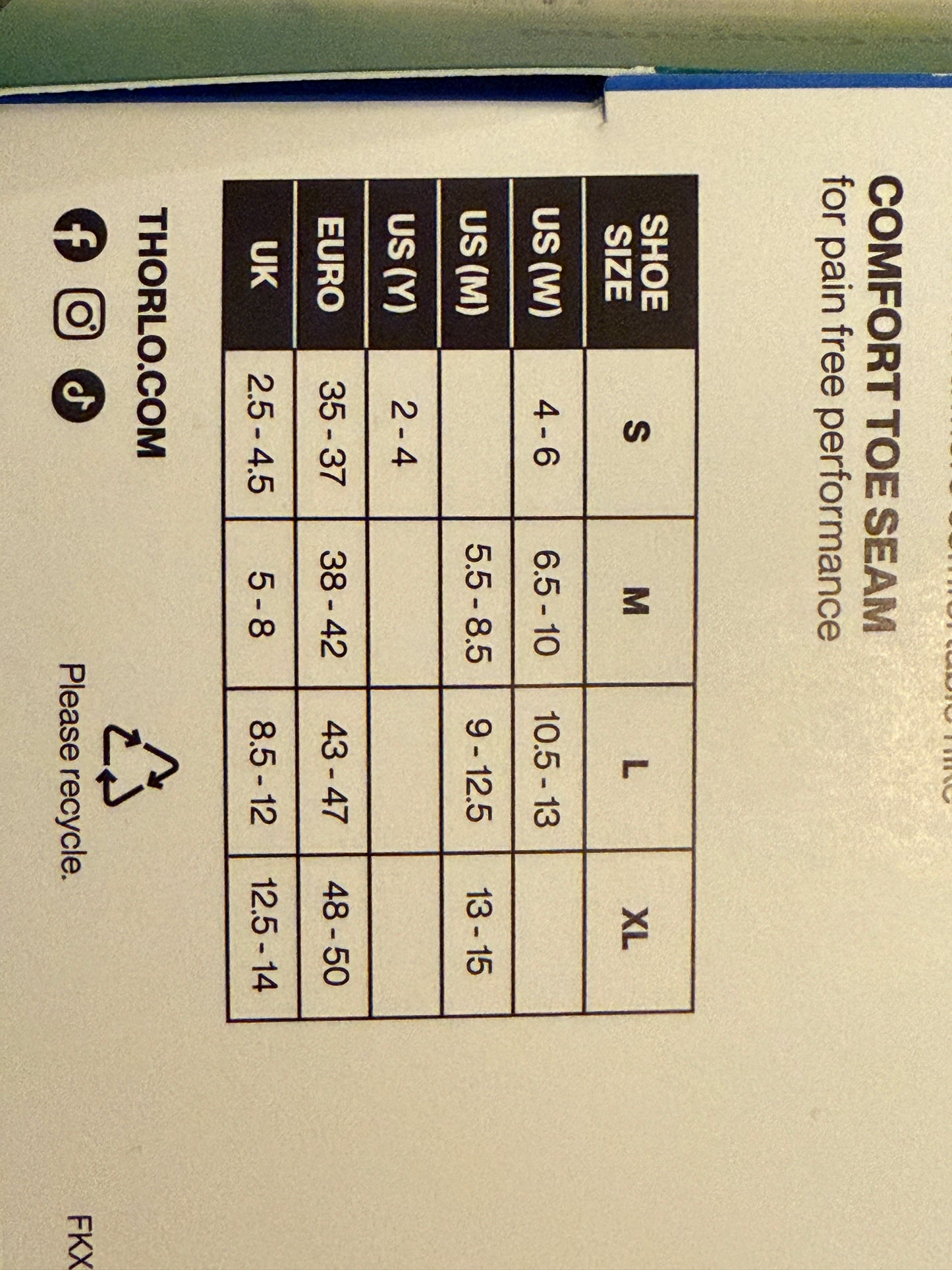 Thorlo Hiking Men’s Crew Maximum Padding